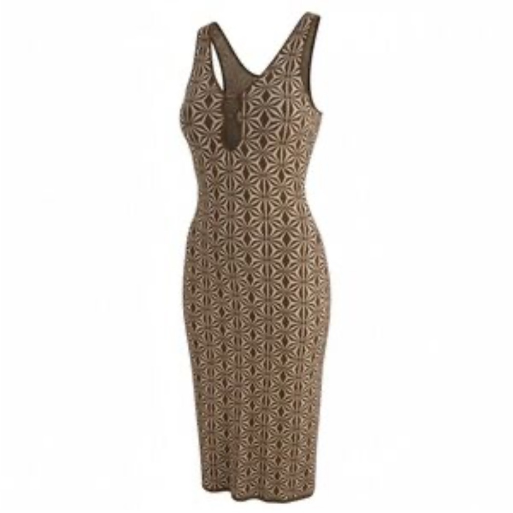 House of Harlow 1960 Geometric Print dress